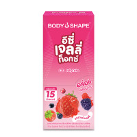 ราคา Body Shape EZE Jellytokz อีซี่ เจลลี่ท็อกซ์ ดีท็อกซ์เจลลี่ สะดวก ทานง่าย ไม่ต้องชง ช่วยขับถ่าย รส Mixed Berry (20986722064)