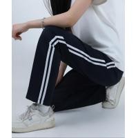 ราคา กางเกงวอร์ม ขาปล่อย สีน้ำเงินกรมท่า แต่ง 2 แถบข้าง เทา ขาว เทา ขาว ชาย หญิง AG HCseries พร้อมส่ง จากร้านในไทย (23895206967)