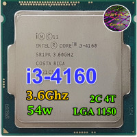 ราคา CPU Intel Core i3 4160 2คอ4เทรด 54W LGA 1150 ฟรีซิลิโคน1ซอง (3749944612)