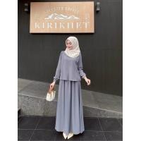 ราคา เสื้อเซตกระโปรงผ้าสลาฟสุดปังไม่ไหวสวยหวานมากผ้านิ่มใส่สบาย (24608672649)