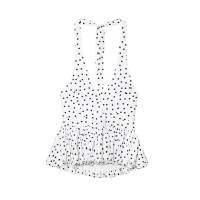 ราคา เสื้อกล้ามผู้หญิง KASLEAD คอวี แขนกุด ทรงเข้ารูป ผูกโบว์ แขนกุด ฤดูใบไม้ผลิ 2025 คอวี เสื้อกล้ามผู้หญิง (24953493953)