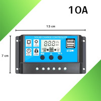 ราคา โซล่าชาร์จเจอร์ โซล่าชาร์จคอนโทรลเลอร์ 10A 20A 30A Solar charge controller 12V 24V PWM (23181047665)