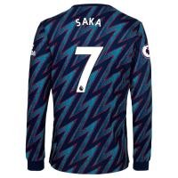 ราคา ใหม่ Arsenal F C 2022 เสื้อกีฬาแขนยาว ลายทีมชาติฟุตบอล Tierney Saka Lacazette SmithRowe Aubameyang (16571441373)