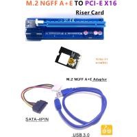 ราคา M 2 NGFF Key A E WIFI TO PCIEX16 Riser Card (16632158542)