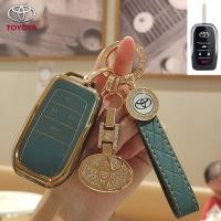 ราคา ซองใส่กุญแจรถยนต์ toyota wish innova camry vigo fortuner corolla altis yaris vios เคสกุญแจ (23284271839)