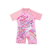 ราคา MOD KIDS ชุดว่ายน้ำชิ้นเดียวสำหรับเด็กหญิงอายุ 3 10 ปีลายยูนิคอร์นน่ารักชุดว่ายน้ำชิ้นเดียวสีชมพูสำหรับสาว ๆ (24748986551)