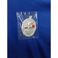 ราคา เหรียญชินบัญชรหลวงปู่อิ่ม รายการพิเศษฝังพลอยนพเก้าเนื้อชุบงเลขโค้ด 999 รับประกันพระแท้ 100 (21669575577)