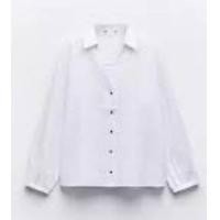 ราคา เสื้อเชิ้ต แบรนด์ ZARA แท้ ชนช้อป ผ้าใส่สบาย Sz L อกเสื้อ 44 ยาว 26 1 (24792886584)