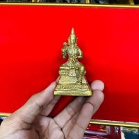 ราคา พระวิษณุกรรม องค์นั่ง เนื้อทองเหลือง100 เบิกเนตรแล้ว พร้อมบูชา B (17664025501)