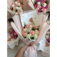 ราคา ช่อดอกไม้ ของขวัญวันครบรอบของขวัญให้แฟน ของขวัญวาเลนไทน์ ดอกกถหลาบช่อใหญ่ ของขวัญปัจฉิม (23781086764)