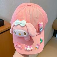 ราคา LBY ซานริโอ้ คูโลมี เฮลโล คิตตี้ อบเชย การ์ตูน เบสบอลน่ารัก หมวกกันแดด หมวกกันแดด หมวกเด็ก หมวกเด็กผู้หญิง (24136368134)