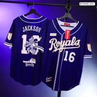 ราคา ส่งจากไทย เสื้อกีฬา Oversize เบสบอล ROYALS (22460003857)