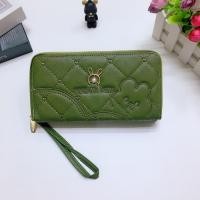 ราคา PA33 พร้อมส่ง กระเป๋า2ซิป กระเป๋าสตางค์ใบยาว ใบใหญ่มีสายคล้องมือ สามารถใส่โทรศัพท์ได้ (17547529592)