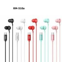 ราคา Remax Type c and Lightning หูฟังแบบมีสายสำหรับฟังเพลง และโทร RM 510 (21930759512)