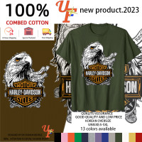 ราคา เสื้อยืดรถจักรยานยนต์ Harley Davidson element ลายนกอินทรีเสื้อยืดเทรนด์สตรีท (20433121535)