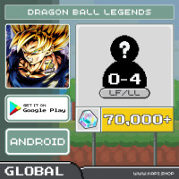 ราคา ไอดี DRAGON BALL LEGENDS Global Android 70000 Chrono Crystals สุ่มตัวละคร LF LL 0 4 ตัว (23815505673)