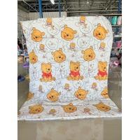 ราคา ผ้าปูที่นอน ชุดผ้าปู ผ้านวม ลายหมีพูขาว (24711931987)