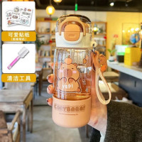 ราคา แก้วน้ำเด็ก Capybara ทรงสุดน่ารัก ดีไซน์น่ารัก สำหรับนักเรียนชั้นประถม ดื่มน้ำได้ 2 ช่อง แก้วน้ำแบบมีหูจับ แก้วน้ำแบบมีหูจับ (24690945452)