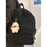 ราคา ZEFAN New womens bag large capacity solid color versatile backpack suitable for students high school students cute color backpack (23732699528)
