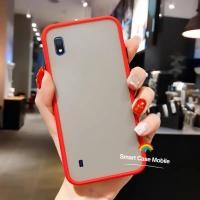 ราคา Case Samsung galaxy A10 เคสกันกระแทก ปุ่มสีผิดด้าน ขอบนิ่มหลังแข็ง เคส Samsung A10 (2488860185)
