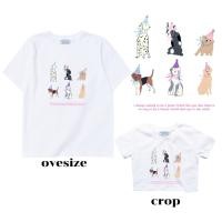 ราคา resign studio ลาย Great friends เสื้อยืด Crop Oversize (23797633662)