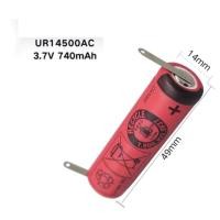 ราคา แบตเตอรี่ ลิเธียม ไอออน Li lon UR14500A C 740mAh แบบมีขา ขนาด 14500AC ยี่ห้อ SANYO ถ่านแปลงสีฟันไฟฟ้า (19471649369)