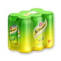 ราคา SCHWEPPES ชเวปส์มะนาวโซดา ขนาด 330 มล แพ็ค6กระป๋อง (215113367)