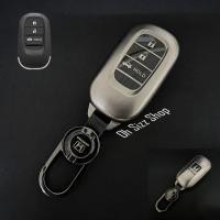 ราคา เคสรีโมท Honda HRV Civic FE RS EL 2024 GEN11 CRV Gen 6 ปกป้องรีโมท Metallic GrayTPU Key Case 2 3 และ 4 ปุ่ม (21496927173)