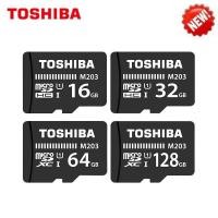 ราคา COD ฟรี คลังสินค้าพร้อม TOSHIBA แฟลชการ์ดความจำ100เมกะไบต์ วินาทีการ์ด Micro SD 16GB 32GB 64GB 128GB UHS I SDXC บัตร TF SDHC U1 Class10 M203 FullHD สำหรับแอนดรอยด์ (16981337755)