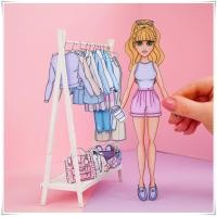 ราคา summer set ตุ๊กตา ตุ๊กตากระดาษ บ้านตุ๊กตากระดาษ แต่งตัวตุ๊กตา เสื้อผ้าตุ๊กตากระดาษ บทบาทสมมุติ ของเล่น แฮนด์เมด DIY ไร้เสียง สติกเกอร์ ของเล่นเสริมพัฒนาการเสริมจินตนาการเด็ก ๆ (21891196505)