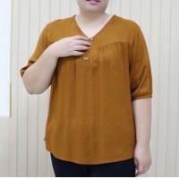 ราคา เสื้อคอวีสีพื้น อกกว้าง 60 นิ้ว (19559524774)