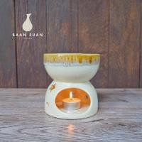ราคา Baansuanceramic เตาอโรม่า เตาเทียน เตาอโรม่าใหญ่ เตาน้ำมันหอมระเหย เตาอโรมา เซรามิค ขนาดใหญ่ เตาน้ำหอม เตาอโรม่าฉลุดาว เตาจุดเทียน (10827996498)