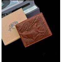 ราคา กระเป๋าสตางค์ กระเป๋าสตางค์หนังแท้100 ลายเสือ (22595243088)