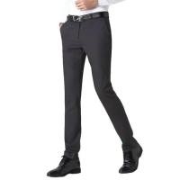 ราคา กางเกงสแล็คชาย กางเกงสแลคชาย ผ้ายืดเล็กน้อย ทรงเดฟ (1282622647)