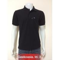 ราคา เสื้อโปโลชาย สีดำ ตรากวางแท้ Geeko (3931908443)
