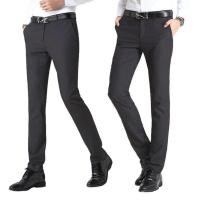 ราคา กางเกงสแล็คชาย กางเกงสแลคชาย ผ้ายืดเล็กน้อย ทรงเดฟ (1283130082)