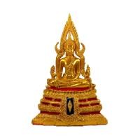 ราคา พระพุทธชินราช หน้าตัก 2 นิ้ว ฐาน 3 นิ้ว สูง 5 นิ้ว เนื้อไฟเบอร์กลาส พ่นทอง (684022347)