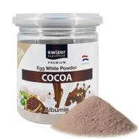 ราคา Swizer Albumin Egg White Powder Cocoa โปรตีนไข่ขาว แบบผง รสโกโก้ ขนาด 120 กรัม มีอัลบูมีนโปรตีนจากไข่ขาว 100 (7734438148)
