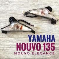 ราคา ชุดไฟเลี้ยว หน้า YAMAHA NOUVO 135 NOUVO ELEGANCE ยามาฮ่า 135 นูโว อิลิแกน ไฟเลี้ยว หน้า ซ้าย ขวา (23819784055)