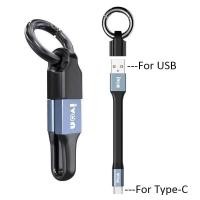 ราคา Pd 65วัตต์ USB Type C เพื่อ USB C สายเคเบิลข้อมูลสำหรับหัวเว่ยซัมซุง Xiaomi พวงกุญแจ QC3 0ชาร์จอย่างรวดเร็วสั้นสาย USB ลวดสำหรับ Pro (23033380876)