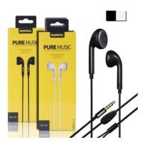 ราคา หูฟัง Remax Pure Music รุ่น RM 303 ของแท้ 100 พร้อมถุงเก็บหูฟัง (9210671723)