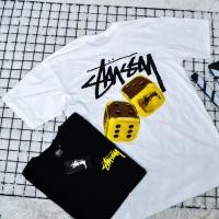 ราคา Stussyแบรนด์แฟชั่นพิมพ์เสื้อยืดแขนสั้นสำหรับผู้ชายและผู้หญิงสไตล์อเมริกันฮิปฮอปสินค้าพร้อมส่ง (24660128710)
