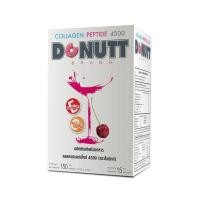 ราคา Donutt Collagen โดนัทท์ คอลลาเจน 4500 มก. รสเชอร์รี่ 15 ซอง 150 g