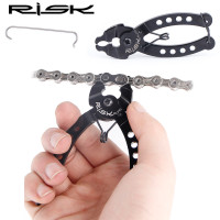 ราคา RISK คีมถอดข้อต่อโซ่ชนิดปลดเร็ว พร้อมลวดเกี่ยวคล้องโซ่ Mini Missing Chain Quick Link Plier Tool (1286276821)