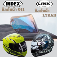 ราคา แผ่นหน้ากากหน้าหมวกกันน็อคชิลด์หน้าหมวกกันน็อค INDEX Forza 911x 5 และLinks Lykan ของแท้จากโรงงานIndex มีสี ใส สีชาดำ และสีปรอทเงิน (24269224414)