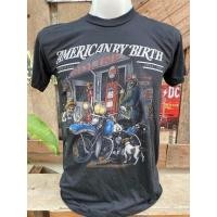 ราคา เสื้อยืดวินเทจผ้าบาง3Dผ้า50 50 (19627506576)