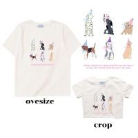 ราคา resign studio ลาย Great friends เสื้อยืด Crop Oversize (23797633664)
