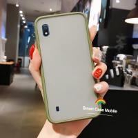 ราคา Case Samsung galaxy A10 เคสกันกระแทก ปุ่มสีผิดด้าน ขอบนิ่มหลังแข็ง เคส Samsung A10 (2488860186)