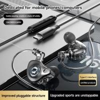 ราคา VAORLO 9D ซูเปอร์เบสแบบเสียบได้อินเอียร์หูฟังลดเสียงรบกวนด้วยไมโครโฟนหูฟัง Legit หูฟังแบบดั้งเดิม3 5มม AUX Type C ชิปดิจิทัลคุณภาพสูงหูฟังออกกำลังเล่นเกมกันน้ำและหูฟังกันเหงื่อสำหรับ Samsung Xiaomi Hu