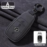 ราคา Xuming เคสกุญแจสำหรับ Benz หนังนิ่มเคสหุ้มกุญแจรถกระเป๋าใส่กุญแจกระเป๋ากุญแจสำหรับ Mercedes Benz AMG GLS GLC GLE EQS A B Class Glc E300 C200l W203 W210 W211 W124 W202 W204 W205 W176 W212 (24391367167)